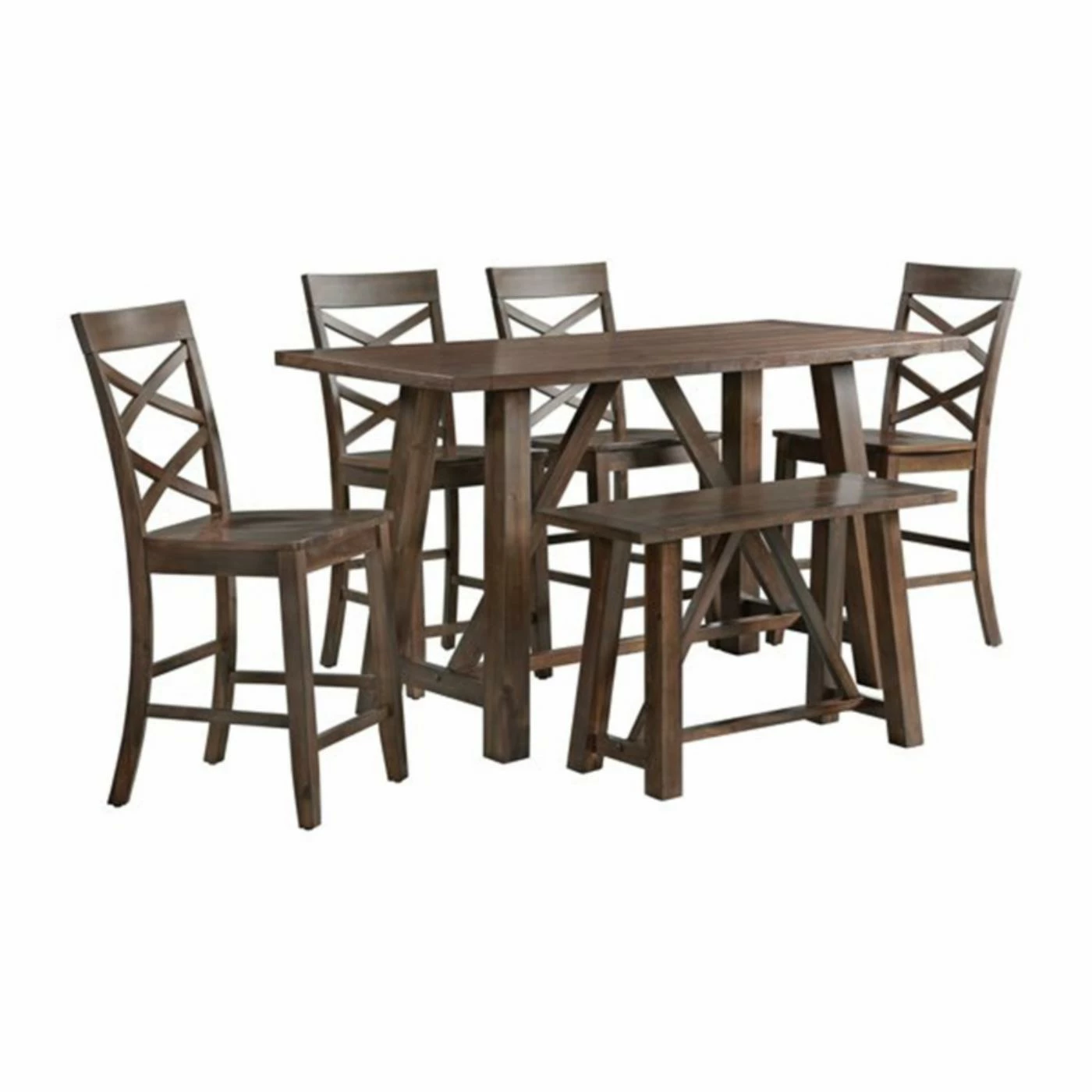 Cheapest โ๏ธ Rectangle Picket House Furnishings Regan 6 Piece Rectangular Dining Table Set ๐ 3 Cheapest โ๏ธ Rectangle Picket House Furnishings Regan 6 Piece Rectangular Dining Table Set ๐
