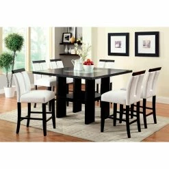 Outlet ๐ Square Furniture Of America Luminate Contemporary 7 Piece Illuminating Counter Height Dining Set โค๏ธ