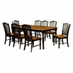 Cheapest 👍 Casual Dining Sets Furniture Of America Drewes 9 Piece Dining Set 🔔