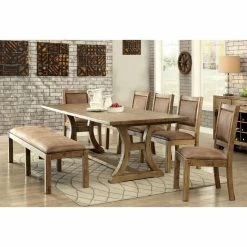 Best reviews of ⭐ Rectangle Furniture Of America Camen 7-Piece Dining Set 🌟