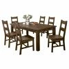 Promo 🛒 Rectangle Furniture Of America Belton 7 Piece Dining Table Set 🥰 -Kitchen Sales Store masterENLB4945