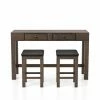 Best deal 🥰 Rectangle Furniture Of America Luff 3-Piece Counter Height Table Set ✔️ 2 Best deal 🥰 Rectangle Furniture Of America Luff 3-Piece Counter Height Table Set ✔️ -Kitchen Sales Store masterENLB5568