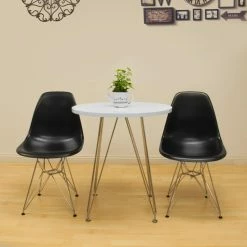 Wholesale 🔥 Round Mod Made Paris Tower 3-Piece Dining Set 🤩