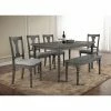 Deals ⭐ Rectangle Best Master Furniture Demi Rectangular 6 Piece Dinette Set ❤️ 2 Deals ⭐ Rectangle Best Master Furniture Demi Rectangular 6 Piece Dinette Set ❤️ -Kitchen Sales Store masterFIRR247