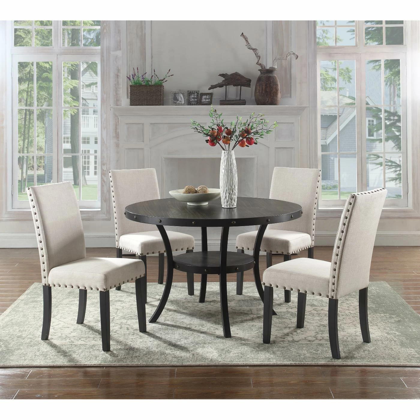 Cheap 𧨠Best Master Furniture Darlington Round 5 Piece Dining Set 𧨠3 Cheap 𧨠Best Master Furniture Darlington Round 5 Piece Dining Set π§¨