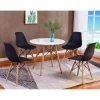 Brand new 🛒 Best Master Furniture Gwendolyn Round 5 Piece Dinette Set - Black 🔔 -Kitchen Sales Store masterFIRR326
