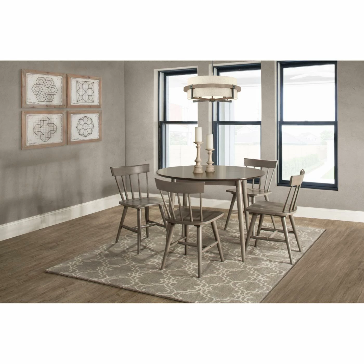 Coupon 🌟 Round Hillsdale Mayson 5 Piece Spindle Dining Set 🔥 3 Coupon 🌟 Round Hillsdale Mayson 5 Piece Spindle Dining Set 🔥