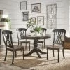 New 😍 Weston Home Two Tone 5 Piece Round Dining Set ✨ -Kitchen Sales Store masterHME3143