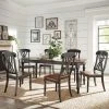 Outlet 🌟 Rectangle HumbleNest Homestead Distressed Two Tone 7 Piece Dining Set ❤️ -Kitchen Sales Store masterHME3145