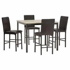 New ✔️ Square Chelsea Lane Declan 5 Piece Counter Height Dining Set 🎉