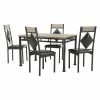Discount 🎉 Rectangle Weston Home Olek 5 Piece Dinette Set 😍 -Kitchen Sales Store masterHME3773
