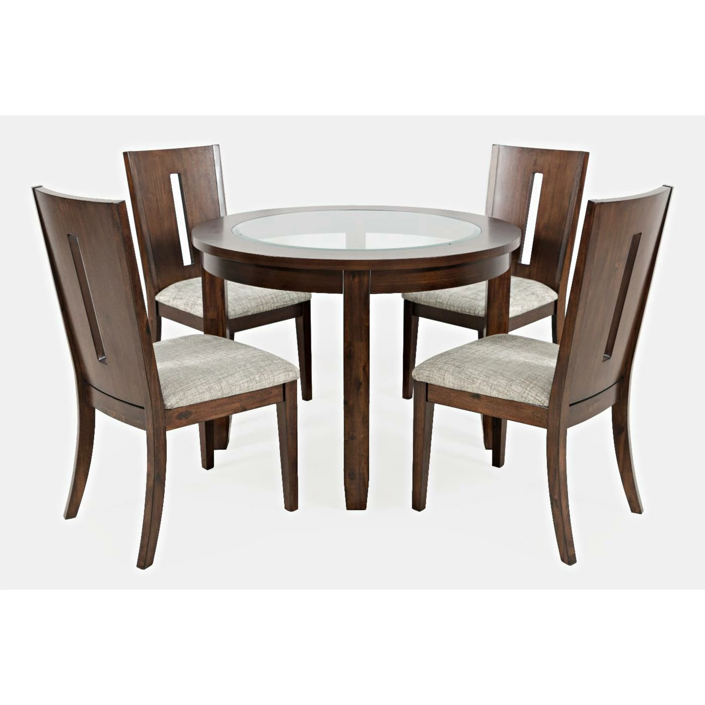 Deals ๐ Jofran Urban Icon 5 Piece Contemporary Round Upholstered Dining Set ๐ 3 Deals ๐ Jofran Urban Icon 5 Piece Contemporary Round Upholstered Dining Set ๐