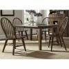 Best Sale 😉 Rectangle Liberty Furniture Industries Hearthstone 5 Piece Windsor Rectangular Extension Dining Table Set 🔔 -Kitchen Sales Store masterLFI2850