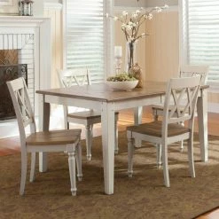 Buy 😀 Rectangle Liberty Furniture Industries Al Fresco III Opt 5 Piece Rectangular Dining Table Set 😍