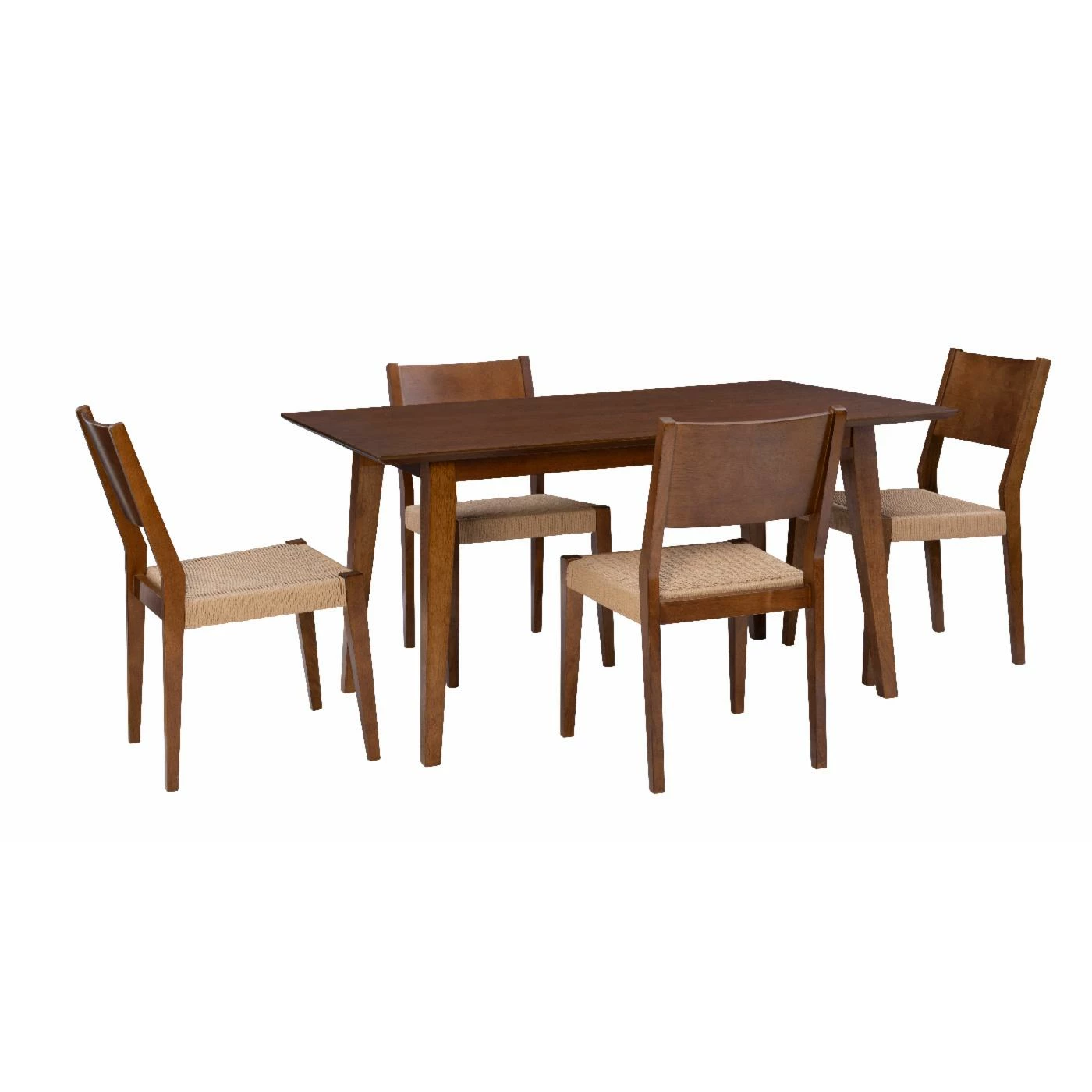 Discount π Rectangle Powell Cadence 5-Piece Dining Set - Brown π₯ 3 Discount π Rectangle Powell Cadence 5-Piece Dining Set - Brown π₯