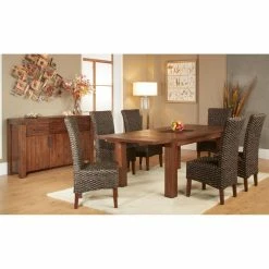Cheapest ❤️ Rectangle Modus 7 Piece Meadow Dining Table Set 🛒