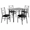 Brand new ๐ Rectangle Monarch Specialties 5 Piece Dining Table Set With Cross Back Chairs ๐ 2 Brand new ๐ Rectangle Monarch Specialties 5 Piece Dining Table Set With Cross Back Chairs ๐ -Kitchen Sales Store masterMON1540