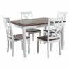 Best Pirce ⭐ Rectangle Powell Harrison 5 Piece Dining Set 😍 2 Best Pirce ⭐ Rectangle Powell Harrison 5 Piece Dining Set 😍 -Kitchen Sales Store masterPO3100