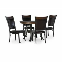 Deals 🌟 Round Powell Franklin 5 Piece Dining Group 😍