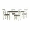 Discount 😍 Rectangle Powell Jane 5 Piece Dining Set ✨ -Kitchen Sales Store masterPO3238