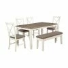 Cheap 👍 Rectangle Powell Jane 6 Piece Dining Set 🛒 2 Cheap 👍 Rectangle Powell Jane 6 Piece Dining Set 🛒 -Kitchen Sales Store masterPO3241