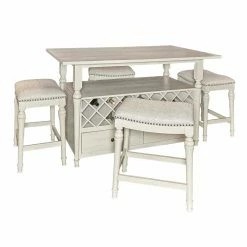 Cheapest 🎉 Rectangle Powell Hayes 5 Piece Counter Set ⭐