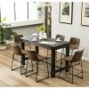 Flash Sale 🤩 Rectangle Roundhill Furniture Lotusville 7 Piece Counter Height Dining Table Set 😉 2 Flash Sale 🤩 Rectangle Roundhill Furniture Lotusville 7 Piece Counter Height Dining Table Set 😉 -Kitchen Sales Store masterROUN312