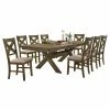 Best reviews of 🔥 Casual Dining Sets Roundhill Furniture Raven 9 Piece Dining Set 🧨 -Kitchen Sales Store masterROUN498