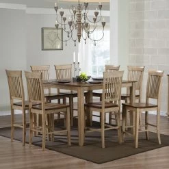 Best deal 😍 Sunset Trading Brookdale 9 Piece Square Counter Height Table Set With Brookdale Fancy Stools 😉