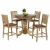 Promo ๐ Oval Sunset Trading 5-Piece Brook Butterfly Leaf Pub Dining Table Set With Slat Back Stools ๐ 2 Promo ๐ Oval Sunset Trading 5-Piece Brook Butterfly Leaf Pub Dining Table Set With Slat Back Stools ๐ -Kitchen Sales Store masterSET744