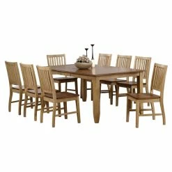 Best deal ๐งจ Rectangle Sunset Trading 9-Piece Brook Extension Dining Set ๐ฏ