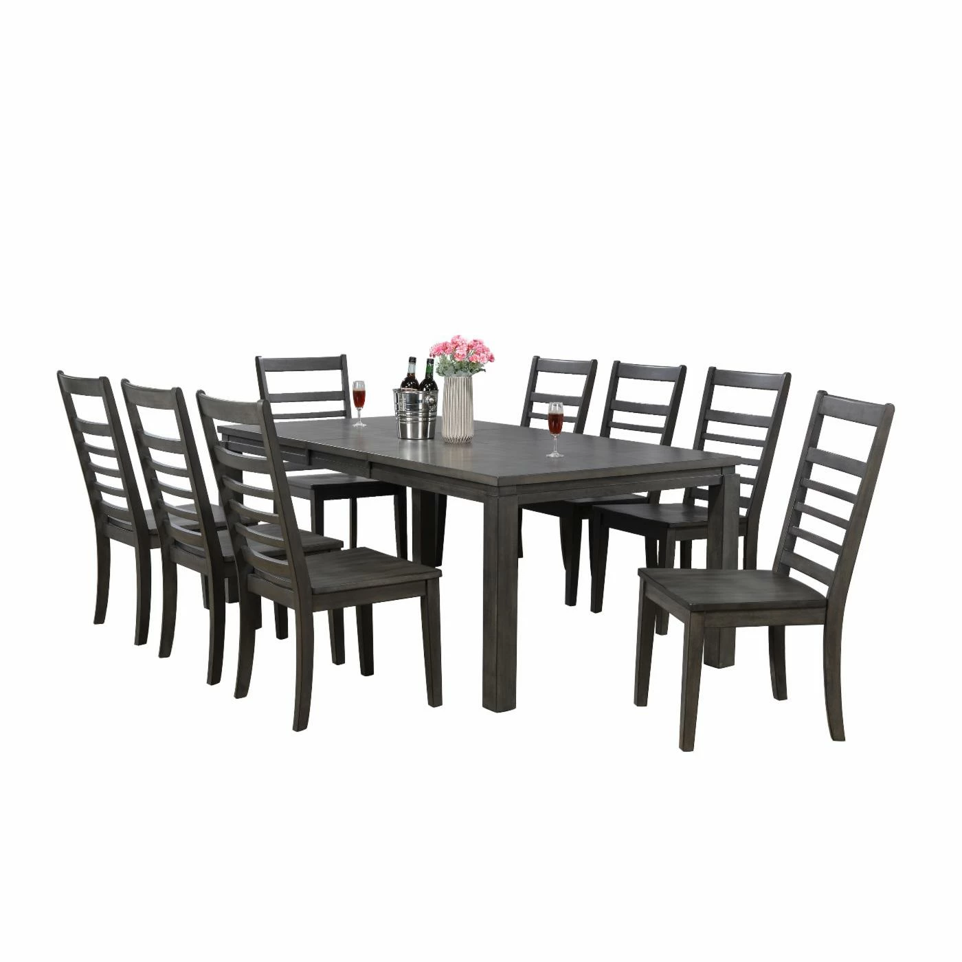 New ๐งจ Rectangle Sunset Trading Shades Of Gray 9 Piece Dining Table Set โจ 3 New ๐งจ Rectangle Sunset Trading Shades Of Gray 9 Piece Dining Table Set โจ