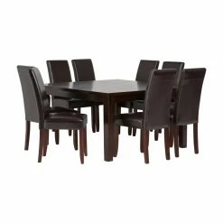 Outlet ⭐ Brooklyn & Max Square Brooklyn + Max Brunswick 9 Piece Dining Table Set 🤩