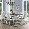 Brand new 🧨 Rectangle Steve Silver Co. Joanna 7 Piece Transitional Dining Set 😉 -Kitchen Sales Store masterSSC2941