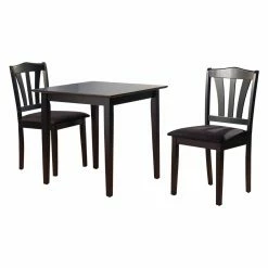 Budget ๐ All Other Brands Square 3 Piece Metropolitan Dining Set ๐