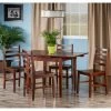Best reviews of 😍 Square Winsome Pulman 5 Piece Extension Dining Table Set With Ladderback Chairs 😍 -Kitchen Sales Store masterWI755