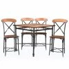 Best Pirce ⭐ Rectangle HumbleNest Carlton Farmhouse / Cottage 5 Piece Pub Set ✨ -Kitchen Sales Store masterWSI2513