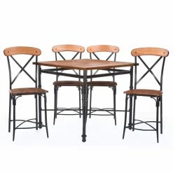 Best Pirce โญ Rectangle HumbleNest Carlton Farmhouse / Cottage 5 Piece Pub Set โจ