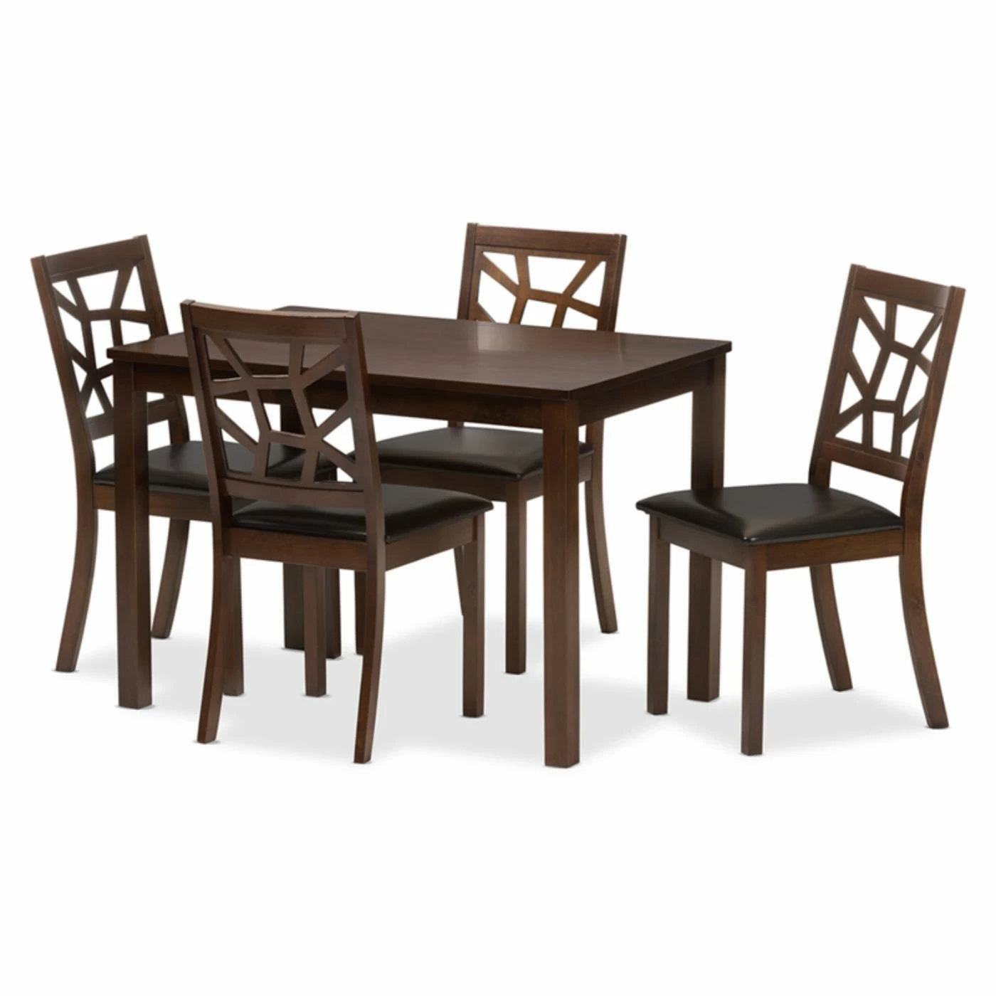 Flash Sale 𧨠Rectangle Baxton Studio Mozaika 5 Piece Dining Table Set π 3 Flash Sale 𧨠Rectangle Baxton Studio Mozaika 5 Piece Dining Table Set π