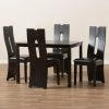 Outlet ❤️ Rectangle Baxton Studio Alani 5 Piece Rectangular Dining Set 🥰 -Kitchen Sales Store masterWSI3775