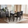Budget 🤩 Rectangle Baxton Studio Mia 5 Piece Rectangular Dining Set ✨ -Kitchen Sales Store masterWSI3778