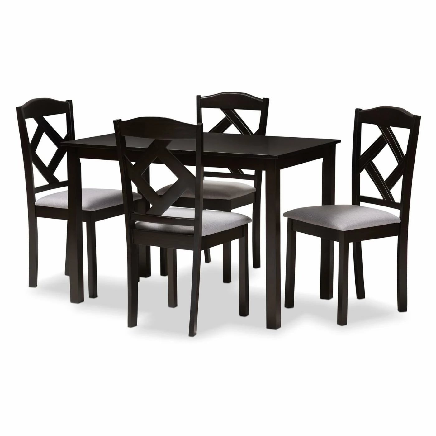 Wholesale π₯ Rectangle Baxton Studio Ruth 5 Piece Contemporary Dining Set β 3 Wholesale π₯ Rectangle Baxton Studio Ruth 5 Piece Contemporary Dining Set β