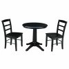 Top 10 ✨ Round International Concepts 3 Piece 30 In. Dining Table Set With Madrid Chairs ❤️ 1 Top 10 ✨ Round International Concepts 3 Piece 30 In. Dining Table Set With Madrid Chairs ❤️ -Kitchen Sales Store masterWWI1010