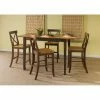 Best reviews of 😉 Kitchen & Dinette Sets International Concepts Middleton 5 Piece Counter Height Dining Table With 4 X-Back Stools - Cinnamon/Espresso ✔️ -Kitchen Sales Store masterWWI278