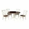 Discount โ Oval International Concepts Raymond 5 Piece Round Dining Table Set With Extension Leaf ๐ 1 Discount โ Oval International Concepts Raymond 5 Piece Round Dining Table Set With Extension Leaf ๐ -Kitchen Sales Store masterWWI488