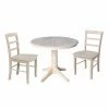 Best reviews of ๐ Round International Concepts Straight Pedestal Dining Table Set With 2 Madrid Chairs ๐ 2 Best reviews of ๐ Round International Concepts Straight Pedestal Dining Table Set With 2 Madrid Chairs ๐ -Kitchen Sales Store masterWWI846