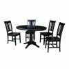 Cheap ❤️ Oval International Concepts 5 Piece Dining Table Set With Extension Leaf And San Remo Chairs ✨ 2 Cheap ❤️ Oval International Concepts 5 Piece Dining Table Set With Extension Leaf And San Remo Chairs ✨ -Kitchen Sales Store masterWWI858