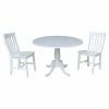 Flash Sale π₯° International Concepts 3 Piece Round Pedestal Drop Leaf Table Set π 1 Flash Sale π₯° International Concepts 3 Piece Round Pedestal Drop Leaf Table Set π -Kitchen Sales Store masterWWI995