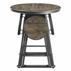 New ✨ Round Acme Furniture Blaze 5 Piece Counter Height Dining Table Set ⌛ 13 New ✨ Round Acme Furniture Blaze 5 Piece Counter Height Dining Table Set ⌛ -Kitchen Sales Store scaleACM3795