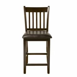 Promo 🎁 Square Alpine Furniture Capitola 7 Piece Counter Height Pub Table Set 🤩 -Kitchen Sales Store scaleALPE209